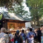 夏、お祭り、戸越八幡神社、例大祭